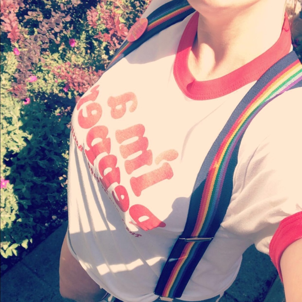 Suspenders 🌈 WELCH CO 🌈 vintage - Picture 2 of 8